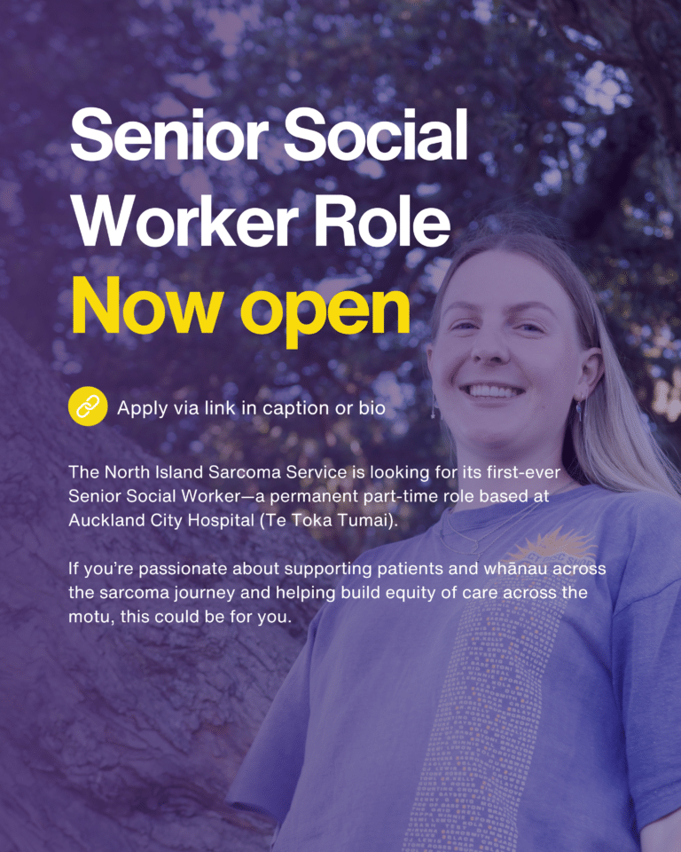 Now Hiring: Senior Social Worker – North Island Sarcoma Service
